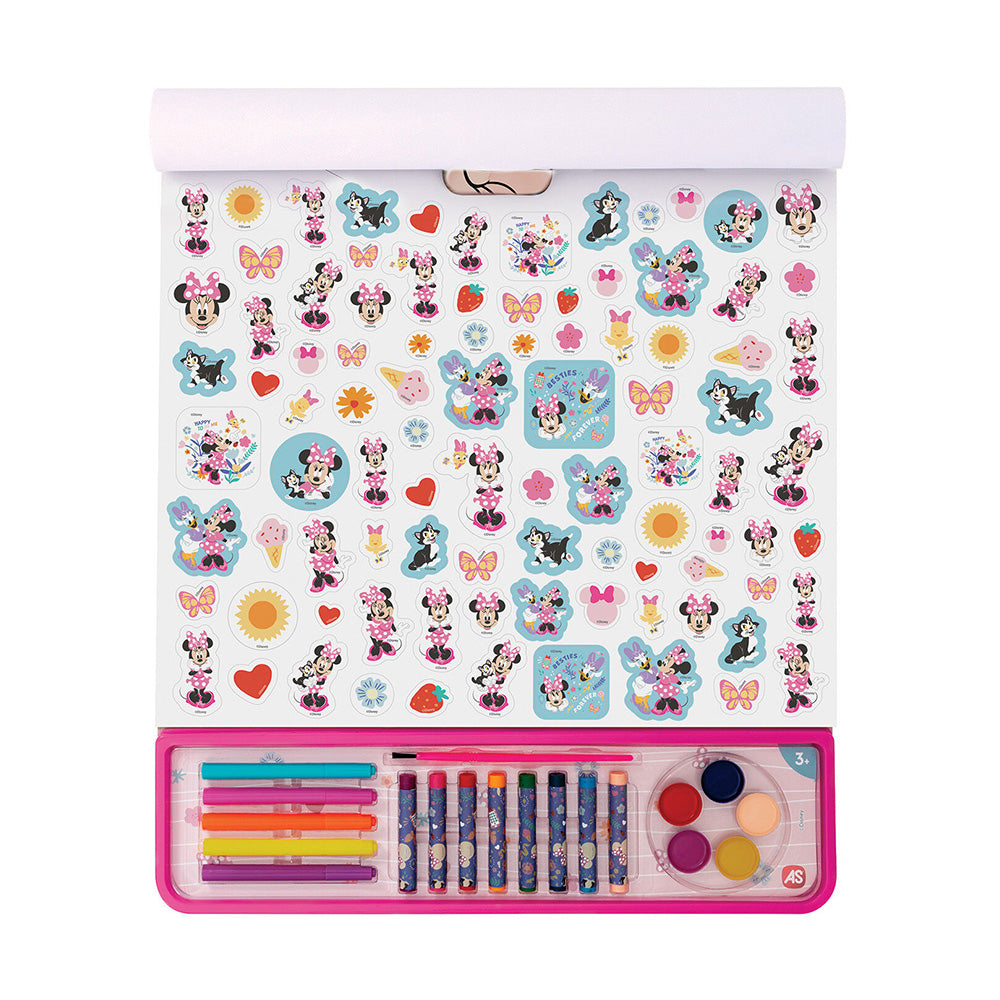 Happi Hobbi Giga Block Σετ Ζωγραφικής Disney Minnie 5 σε 1 για 3+ Χρονών