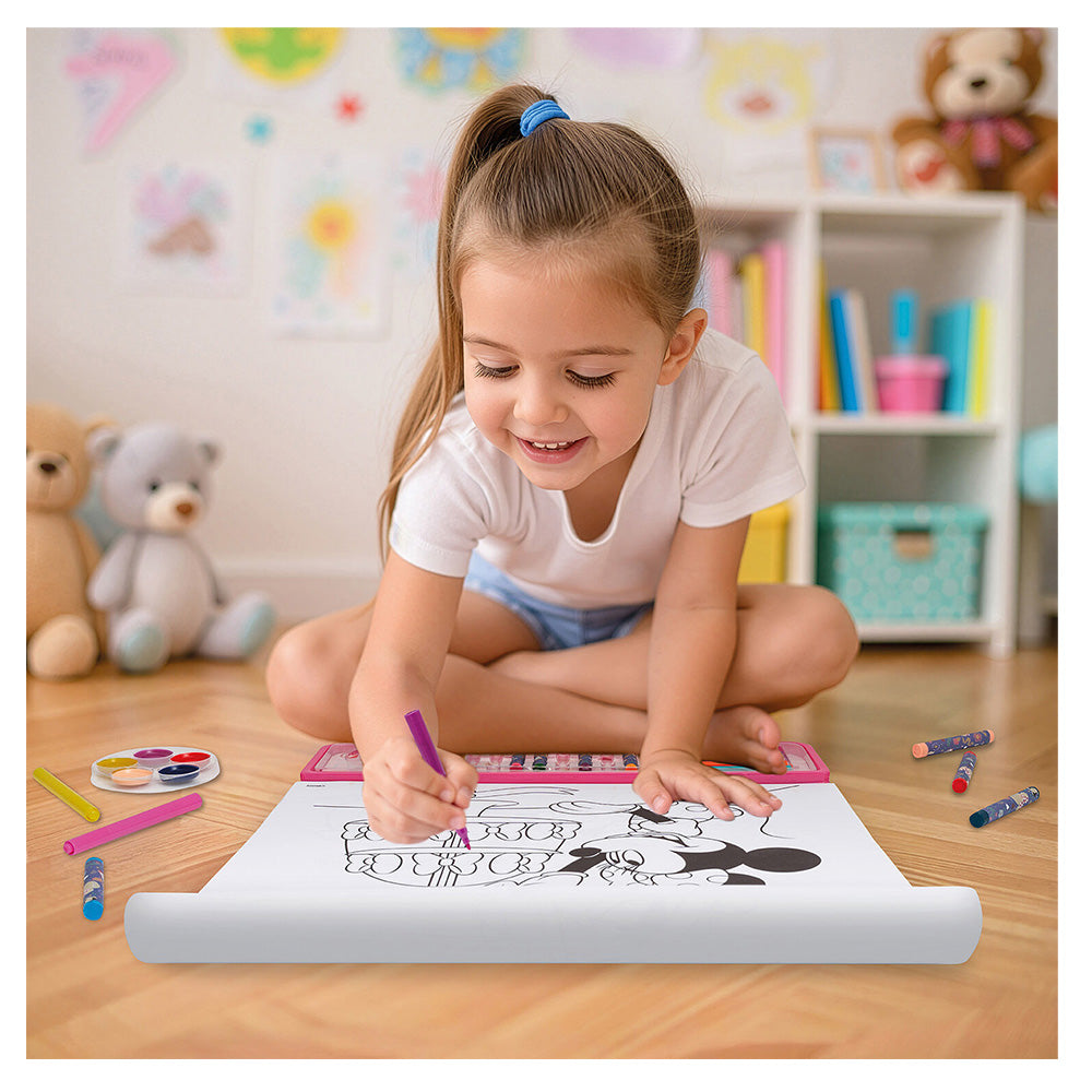 Happi Hobbi Giga Block Σετ Ζωγραφικής Disney Minnie 5 σε 1 για 3+ Χρονών