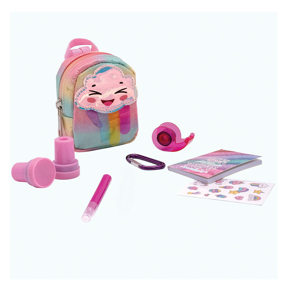 Happi Hobbi Teeni Mini Backpacks με Αξεσουάρ Γραφικής Ύλης 5+ Ετών 6 Σχέδια - 1 Τμχ