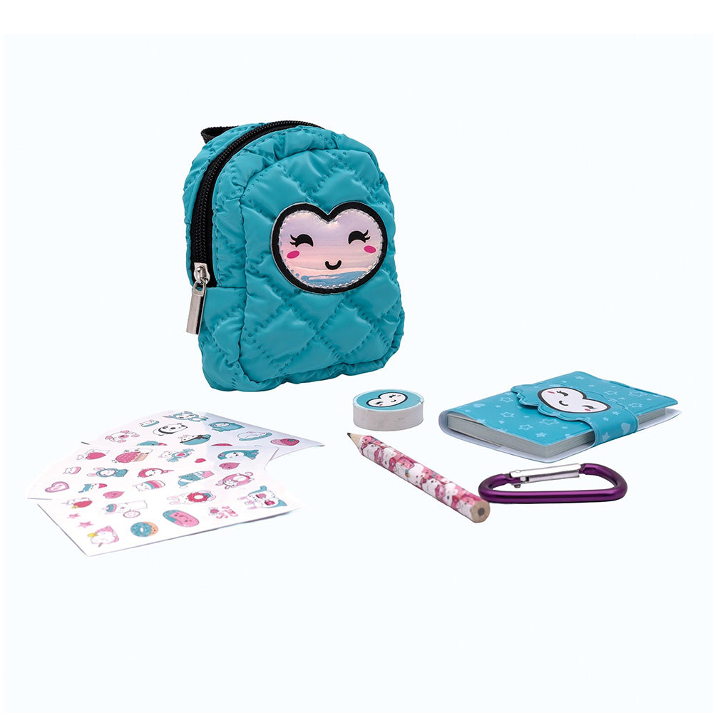 Happi Hobbi Teeni Mini Backpacks με Αξεσουάρ Γραφικής Ύλης 5+ Ετών 6 Σχέδια - 1 Τμχ