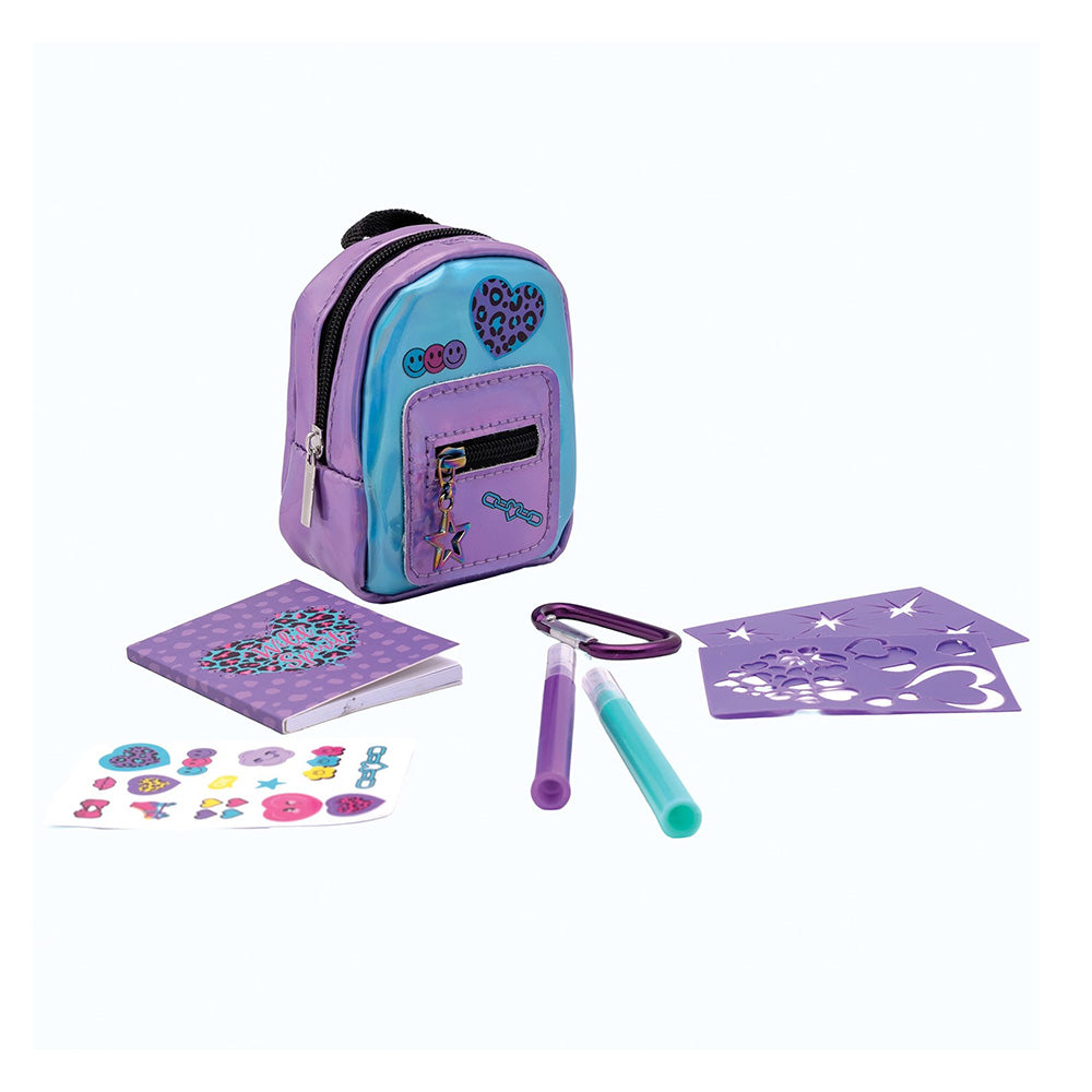 Happi Hobbi Teeni Mini Backpacks με Αξεσουάρ Γραφικής Ύλης 5+ Ετών 6 Σχέδια - 1 Τμχ