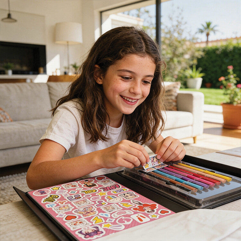HappiHobbi Art Journal Manga Μαρκαδόροι Για 9+ Ετών – εικόνα προϊόντος 5