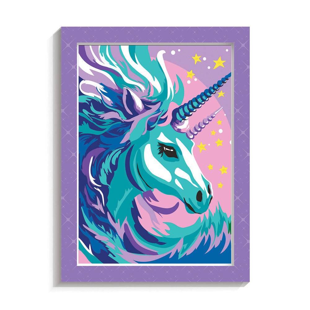 HappiHobbi Paint By Numbers Fairytale Unicorn Για 7+ Ετών – εικόνα προϊόντος 9