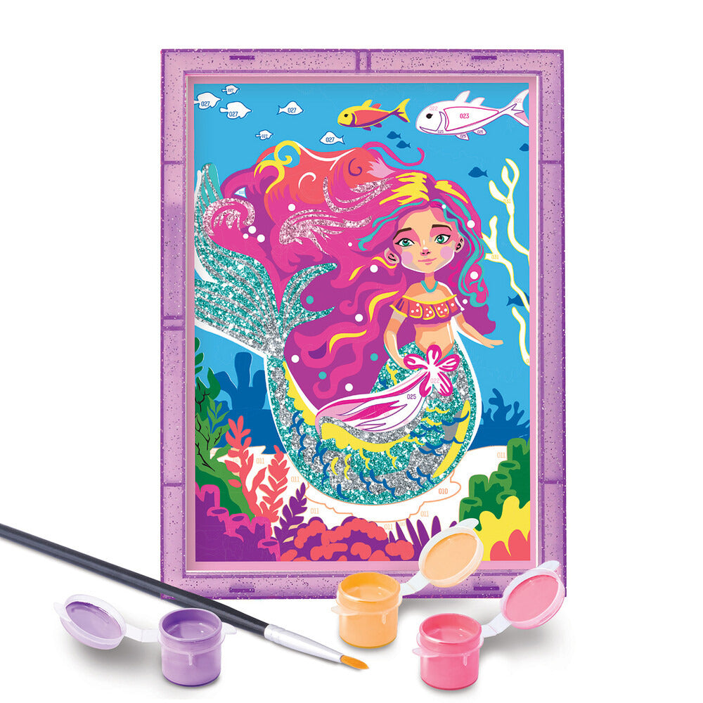 HappiHobbi Paint By Numbers Mythical Mermaid Για 7+ Ετών – εικόνα προϊόντος 8