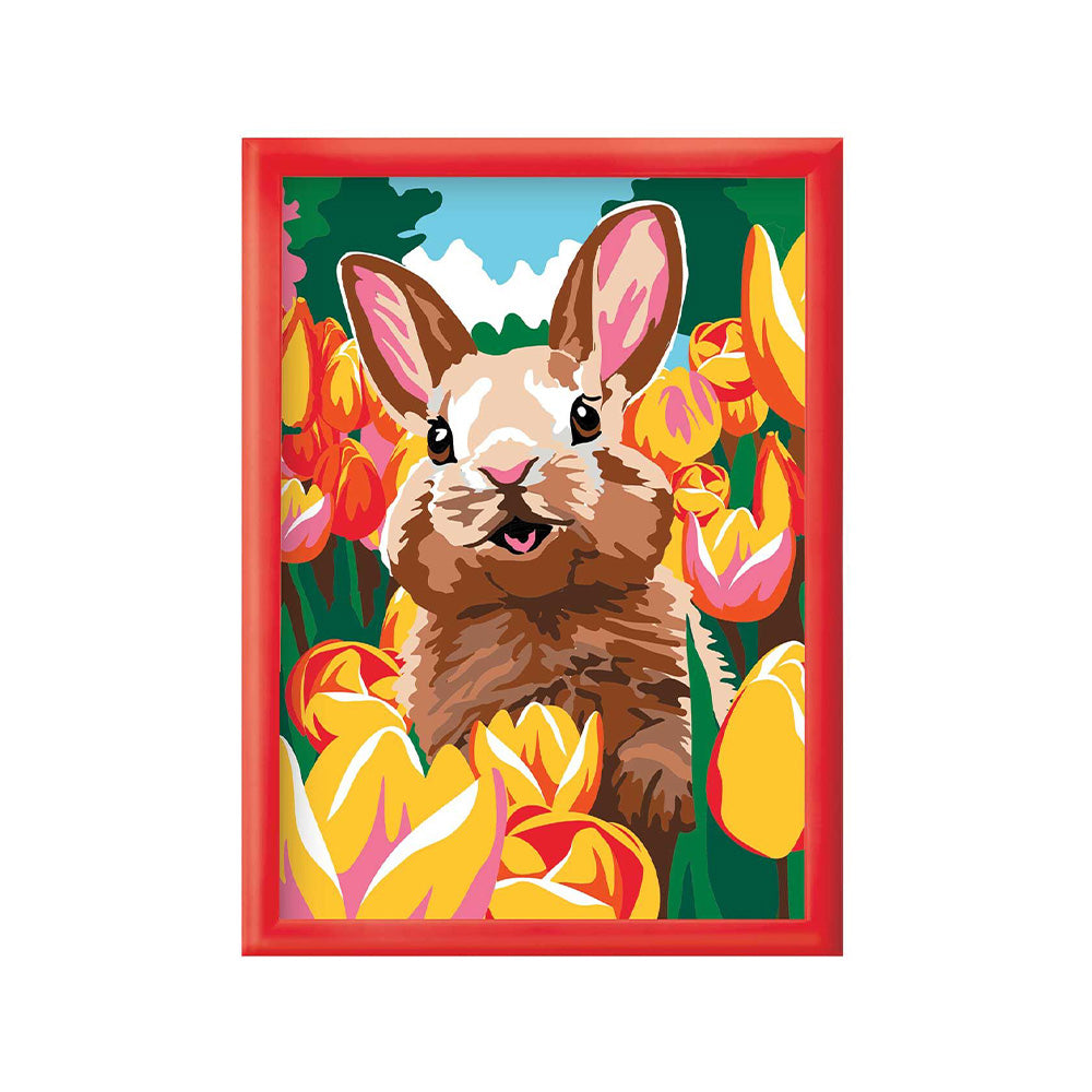 AS CompanyAS Happi Hobbi Paint & Frame Paint by Numbers Cheerful Bunny Για Ηλικίες 8+ Χρονώνpapell.gr