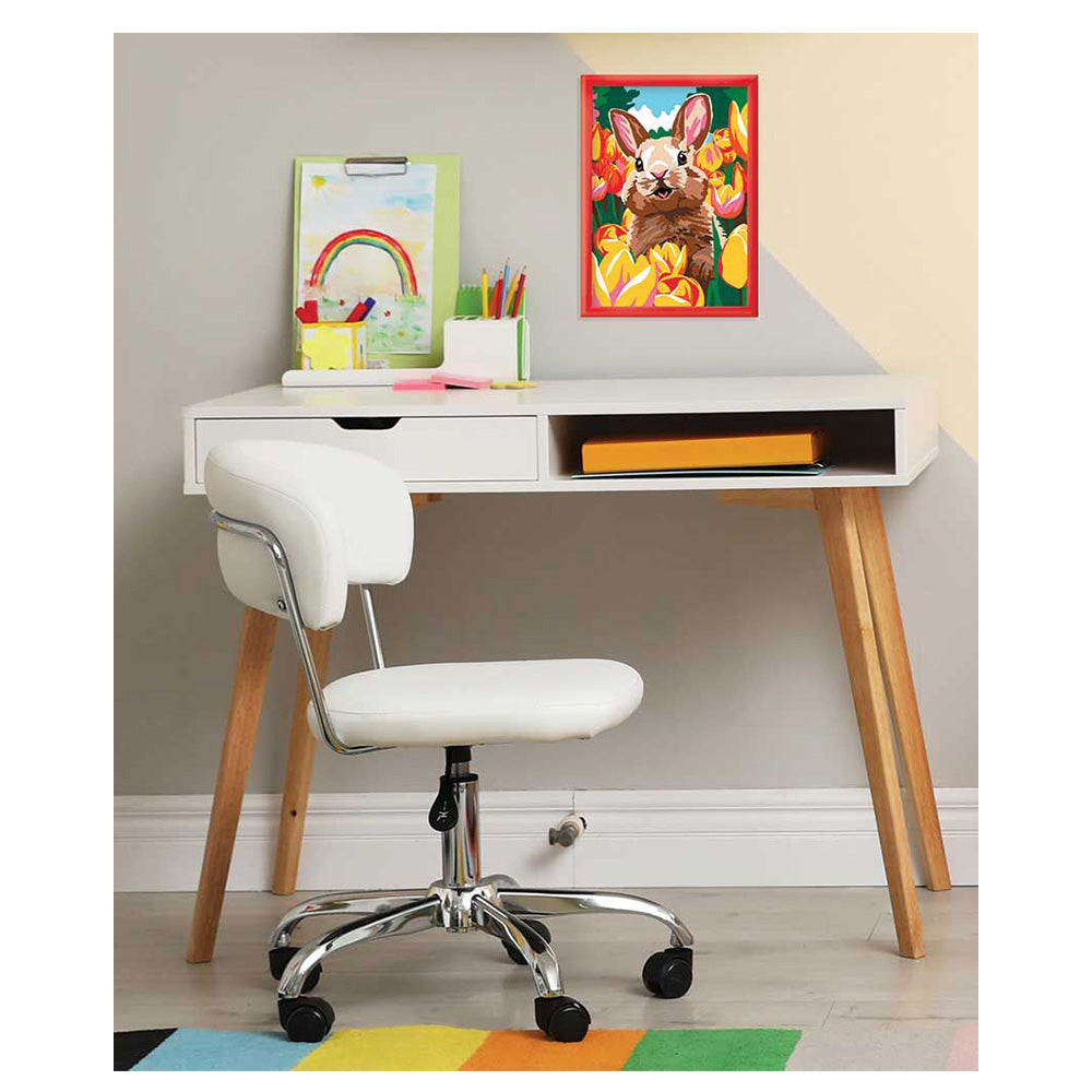 AS CompanyAS Happi Hobbi Paint & Frame Paint by Numbers Cheerful Bunny Για Ηλικίες 8+ Χρονώνpapell.gr