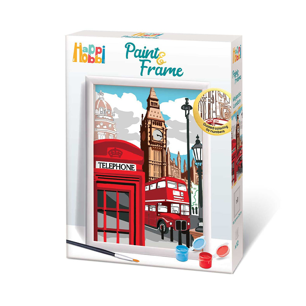 AS CompanyAS HappiHobbi Paint & Frame Paint by Numbers Majestic Londonpapell.gr