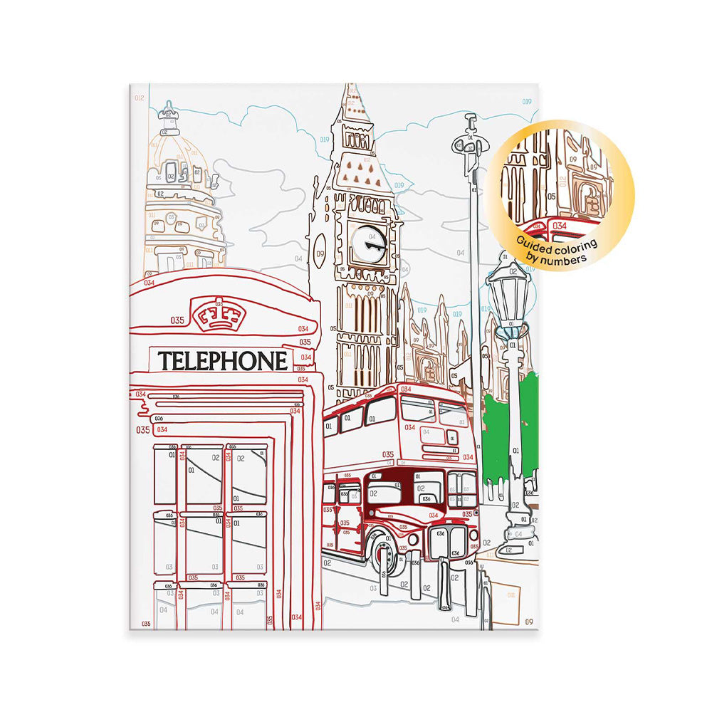 AS CompanyAS HappiHobbi Paint & Frame Paint by Numbers Majestic Londonpapell.gr