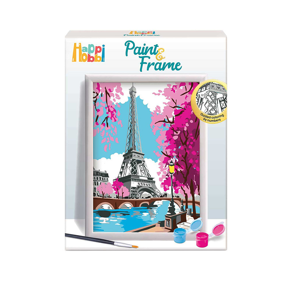 AS CompanyAS HappiHobbi Paint & Frame Paint by Numbers Spring Parispapell.gr
