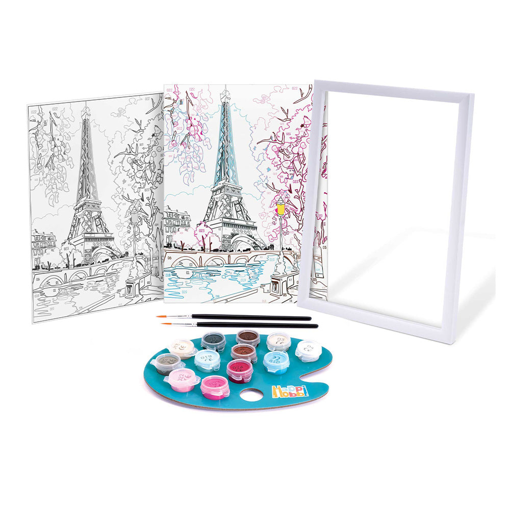 AS CompanyAS HappiHobbi Paint & Frame Paint by Numbers Spring Parispapell.gr