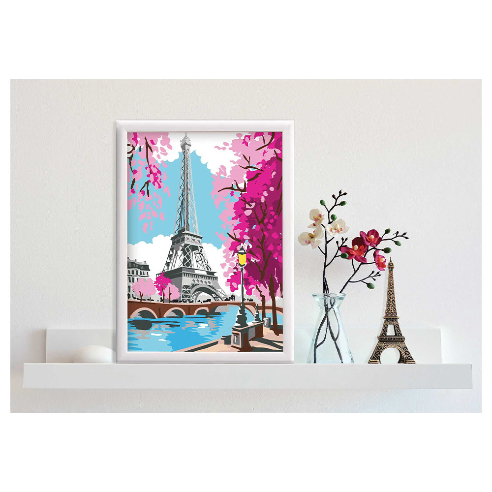 AS CompanyAS HappiHobbi Paint & Frame Paint by Numbers Spring Parispapell.gr