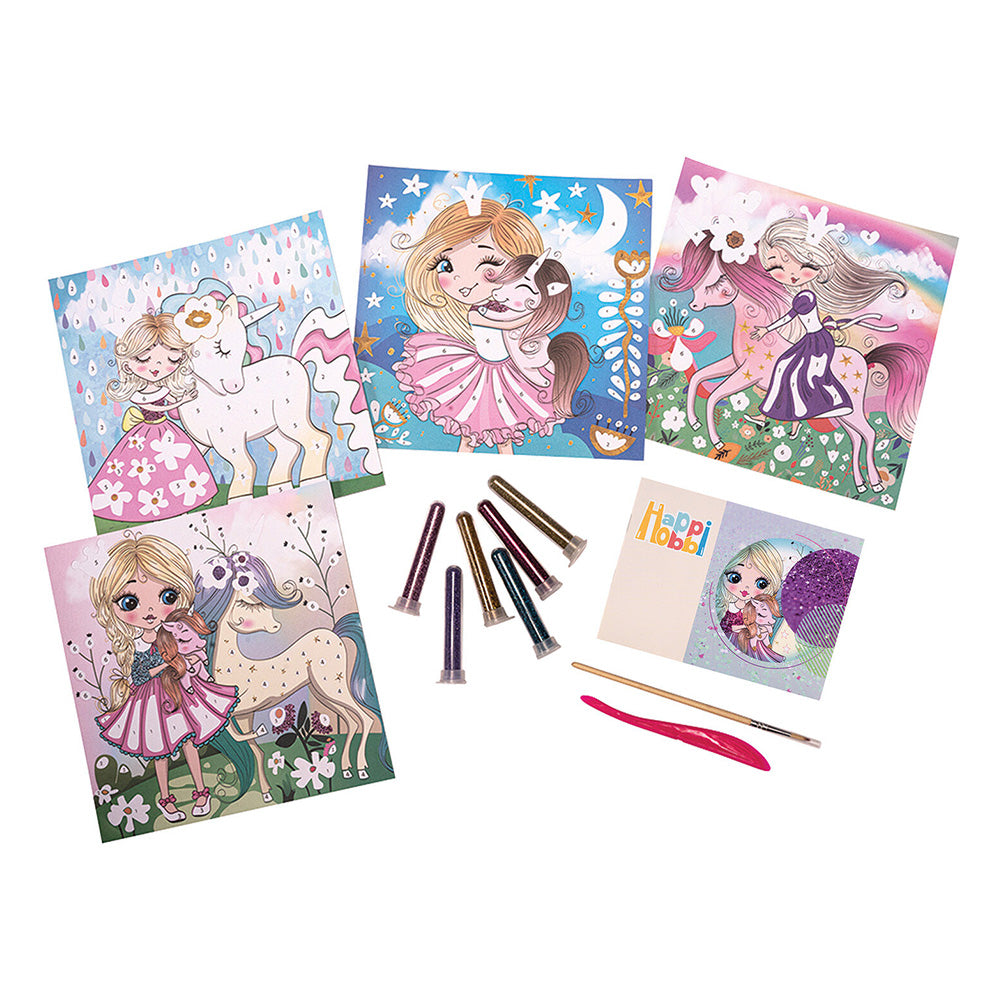 AS CompanyAS Happi Hobbi Art Σετ Χειροτεχνίας Mε Glitter Για 5+ Χρονώνpapell.gr