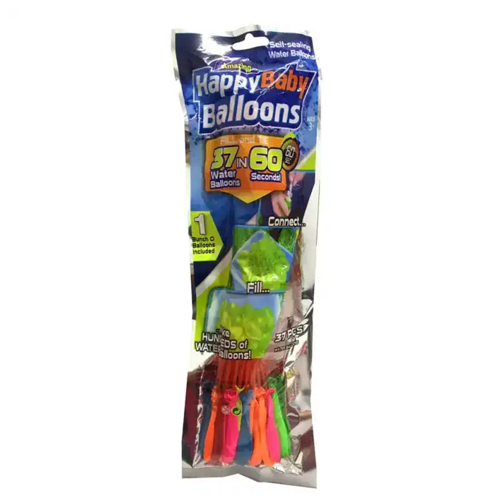 OEMHappy Baby Balloons Νερομπαλόνια 37 Τεμάχιαpapell.gr