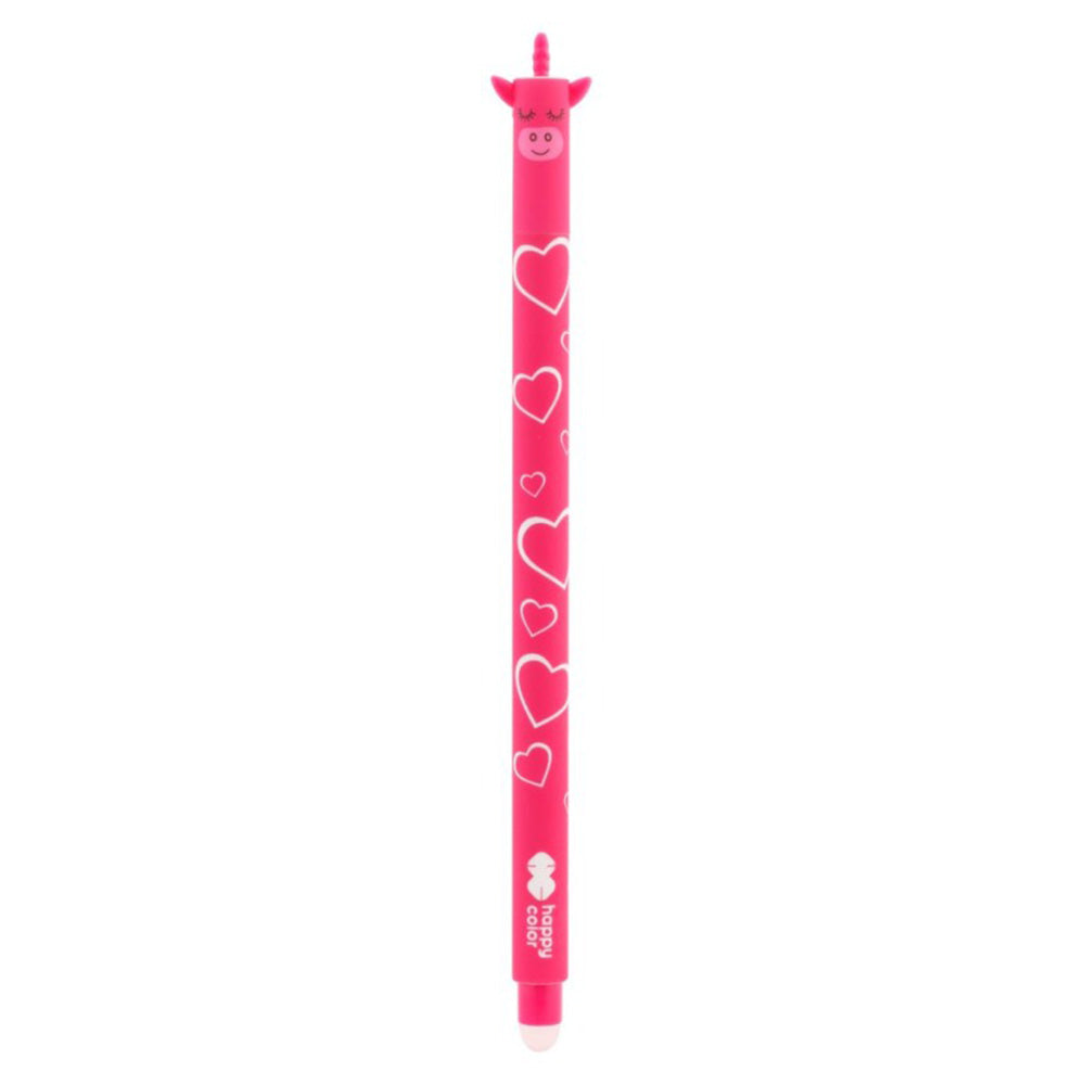Happy Color Στυλό που Σβήνει Pink Unicorn 3 Σχέδια - 1 Τμχ