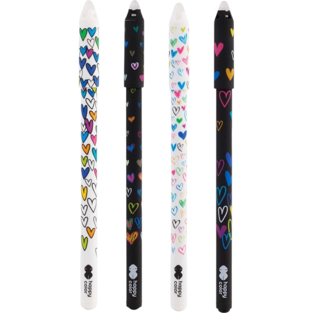 Happy ColorHappy Color Στυλό Που Σβήνει My Love 0.5mm 4 Σχέδια- 1Τμχpapell.gr