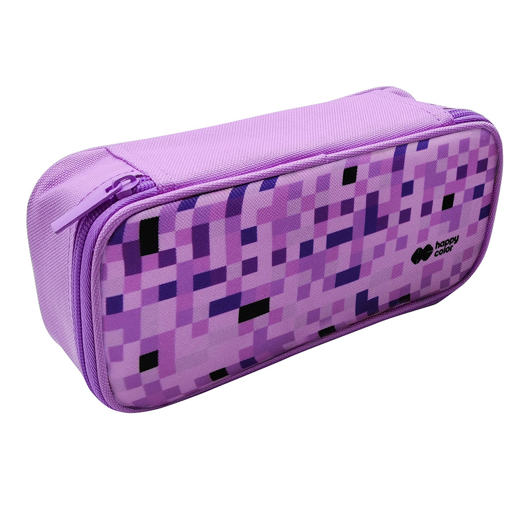 Happy Color Κασετίνα Οβάλ Βιολετί Pixie 20X7X7 Eκ