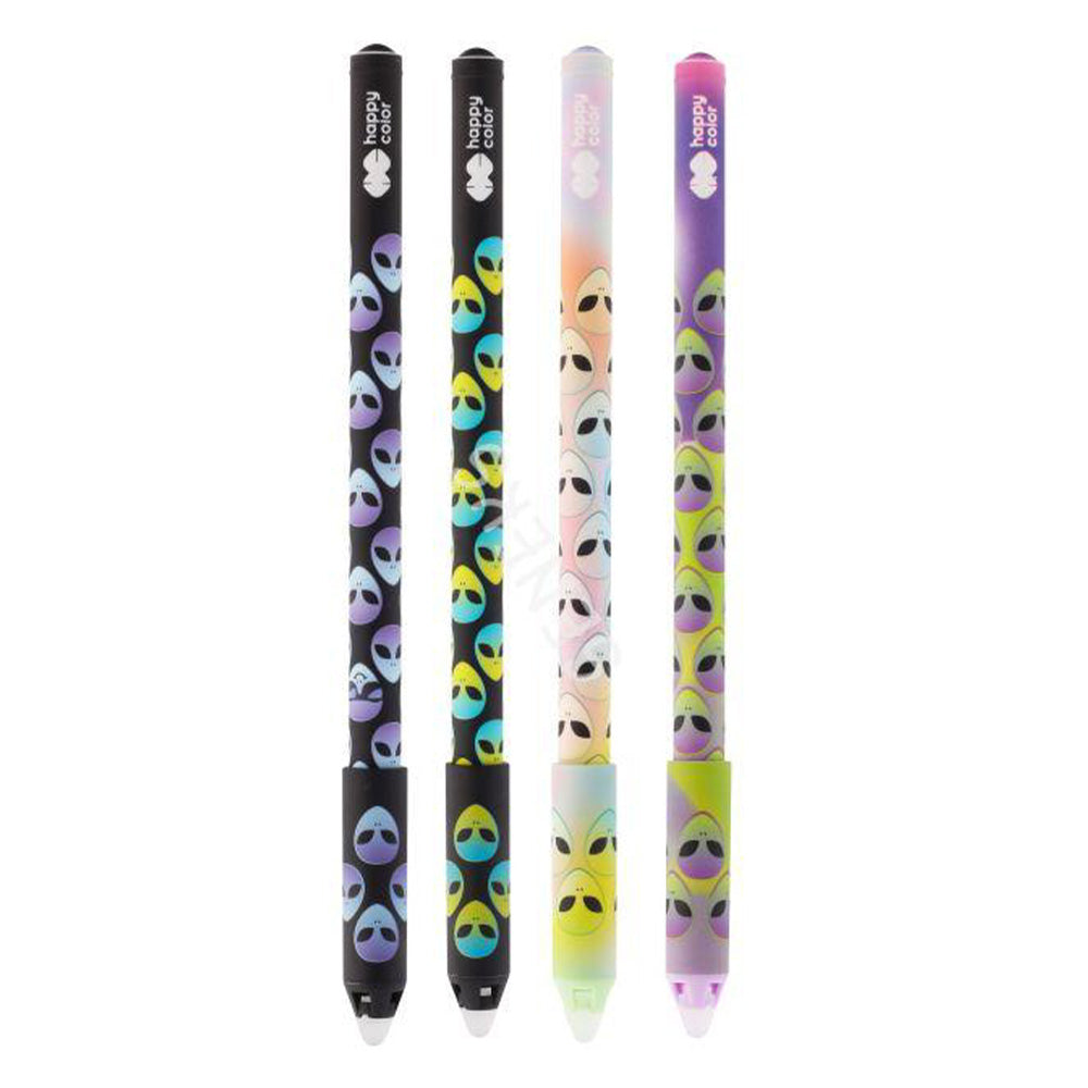 Happy ColorHappy Color Στυλό Που Σβήνει Go Alien 0.5mm 4 Σχέδια- 1Τμχpapell.gr
