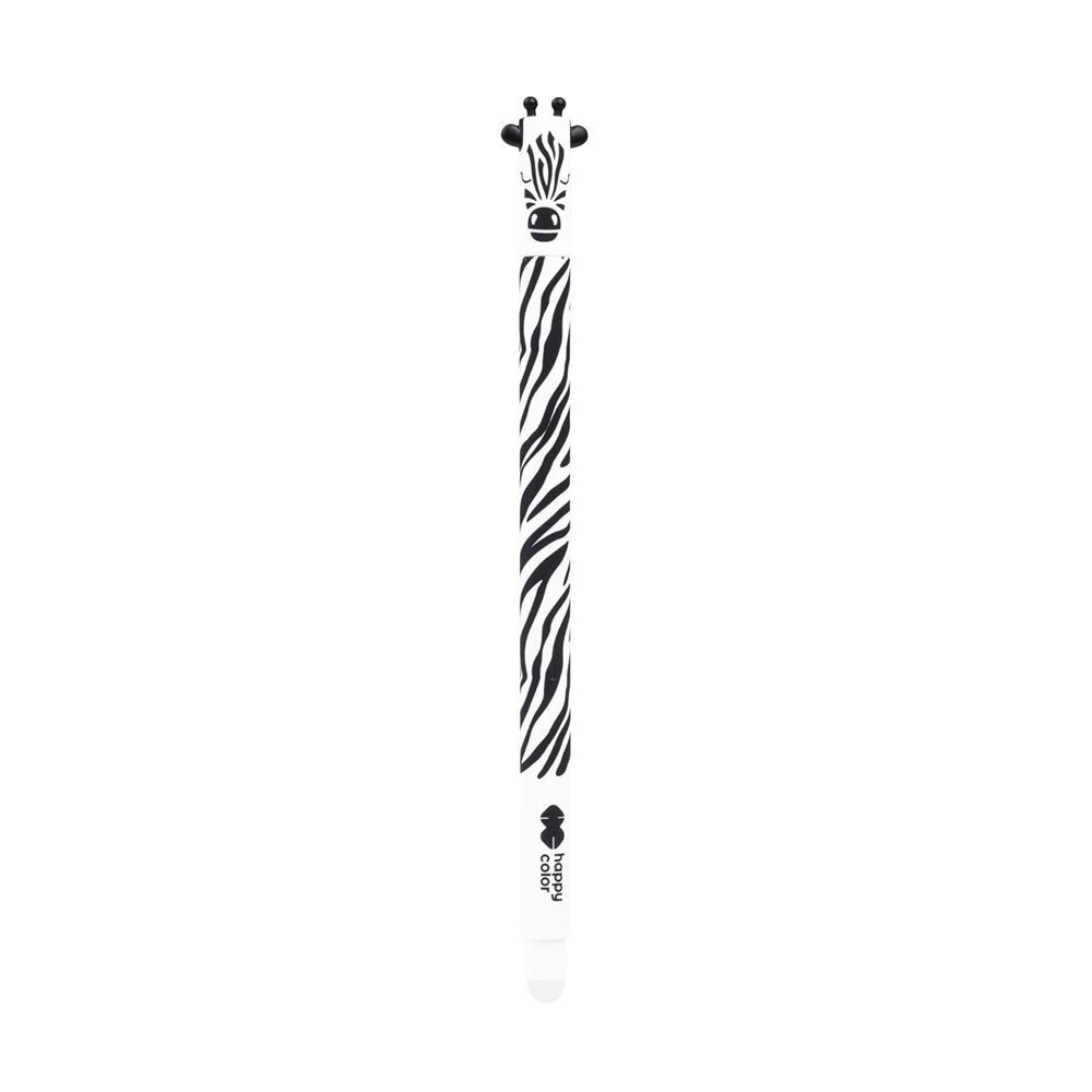 Happy ColorHappy Color Στυλό Που Σβήνει Black & White Animals Gel 0.5mm 4 Σχέδια - 1Τμχpapell.gr