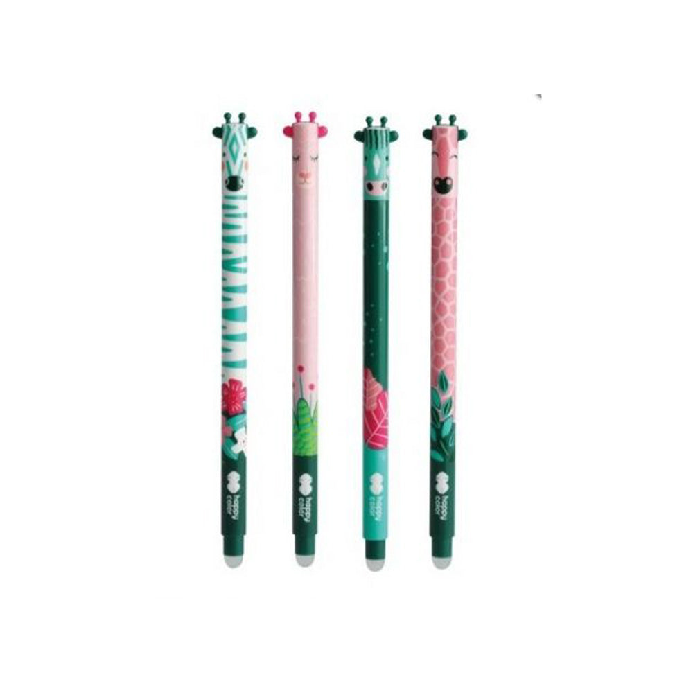 Happy ColorHappy Color Στυλό Που Σβήνει Ζωάκια 0.5mm 4 Σχέδια - 1Τμχpapell.gr
