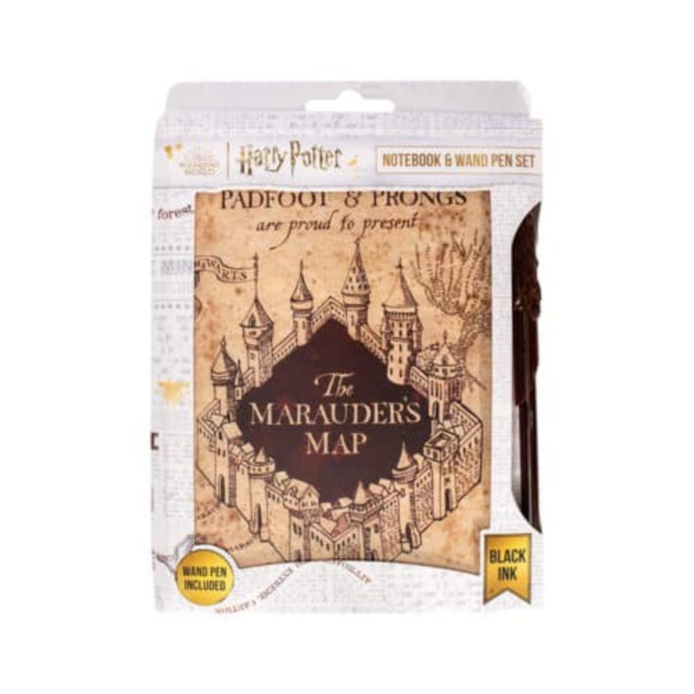 BLUE SKY STUDIOSHarry Potter Marauders Map Notebook Set Σημειωματάριο Με Στυλόpapell.gr