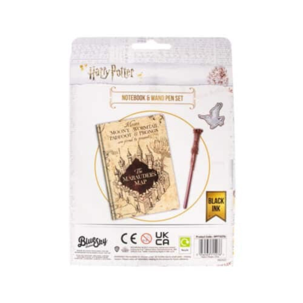 BLUE SKY STUDIOSHarry Potter Marauders Map Notebook Set Σημειωματάριο Με Στυλόpapell.gr