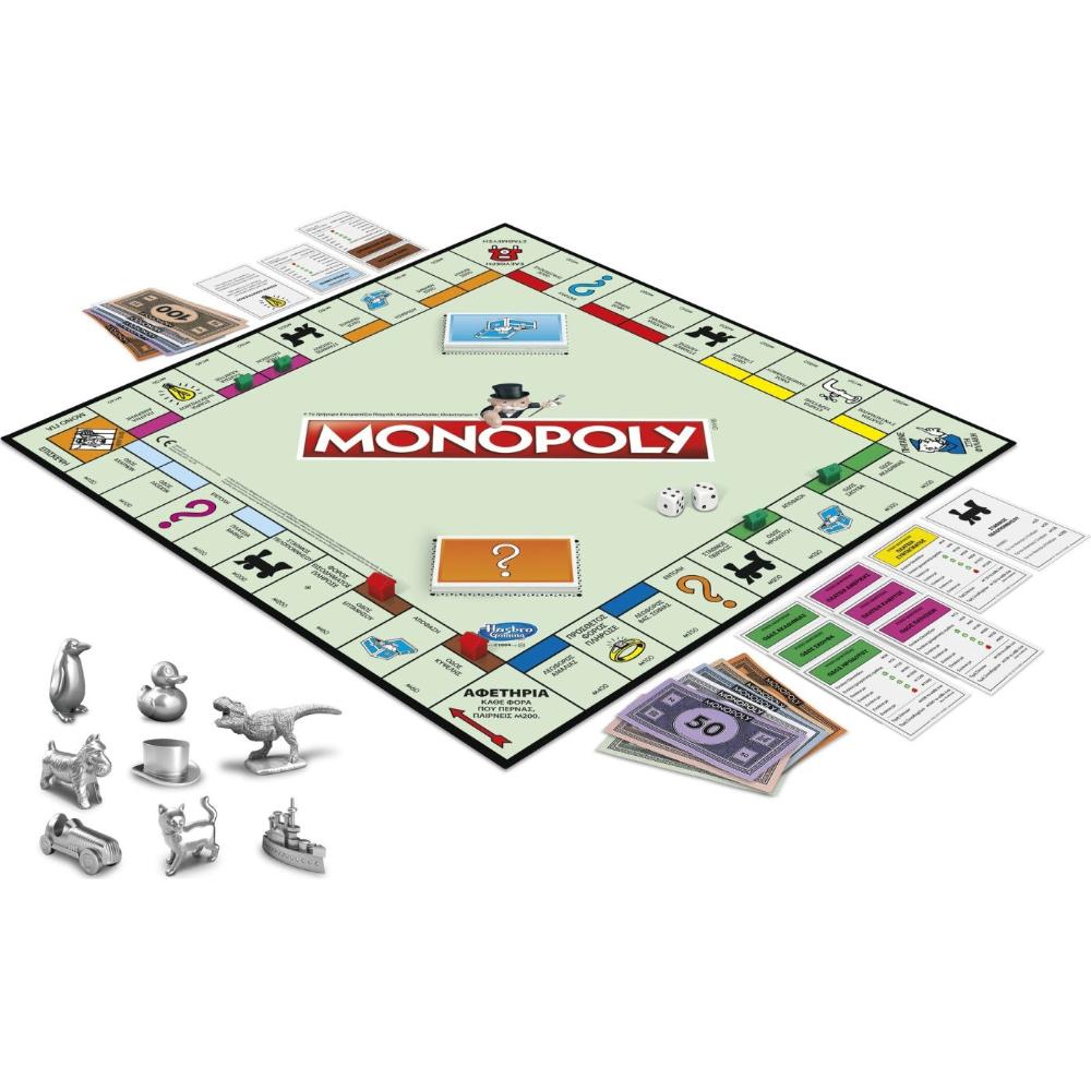 HasbroHasbro Επιτραπέζιο Monopoly Standardpapell.gr