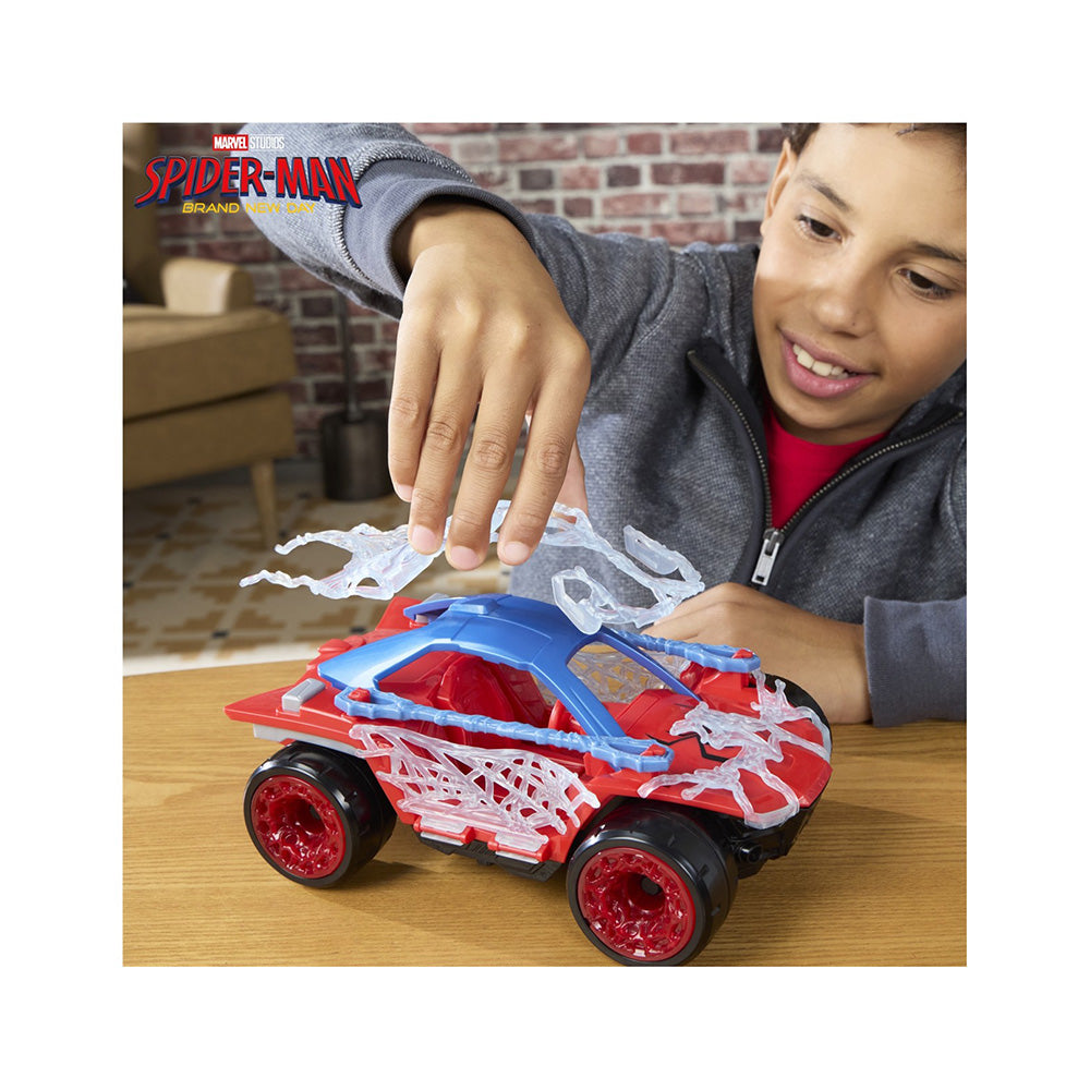 Hasbro Marvel Spider-Man Brand New Day Stretch & Blast Buggy με Φιγούρα 11,4 εκ