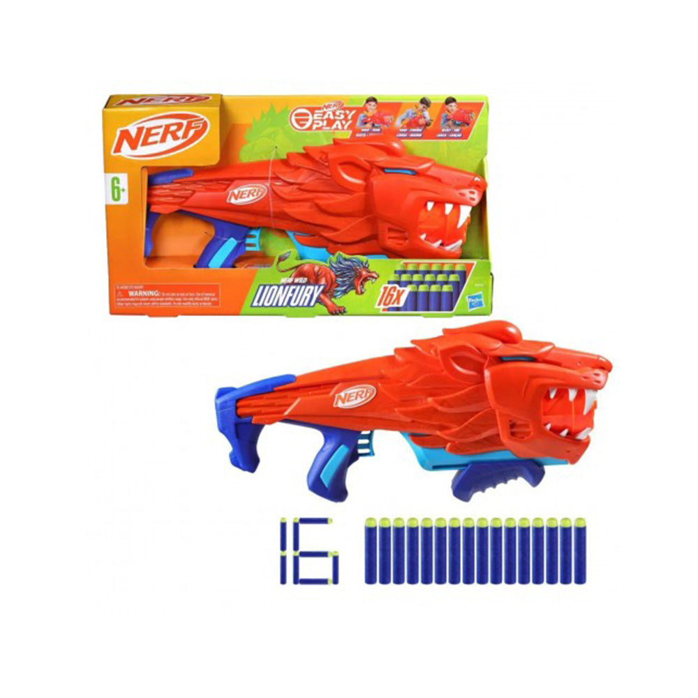 Hasbro Nerf Junior Lionfury 16 Nerf Elite Βελάκια 