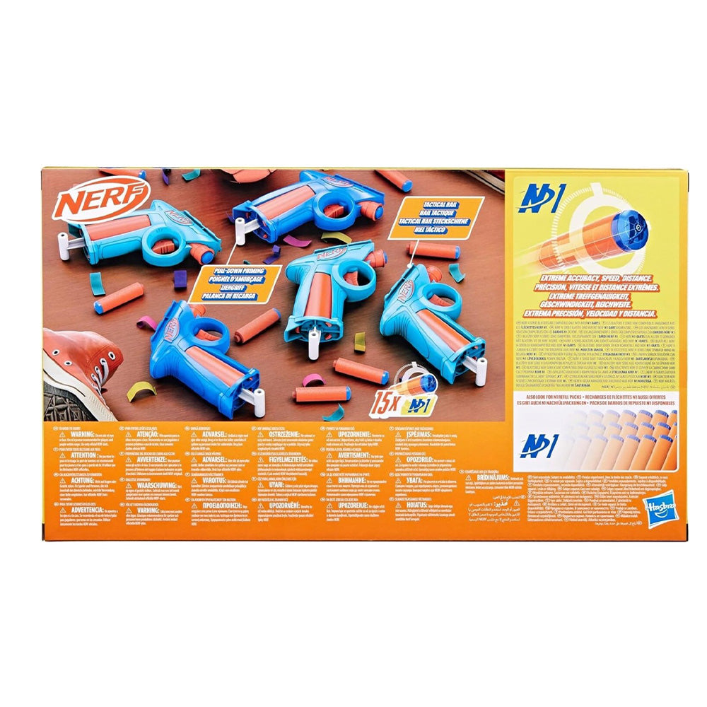 HASBROHasbro Nerf N Series Party Pack 5 Blasters 15 Nerf N1 Dartspapell.gr