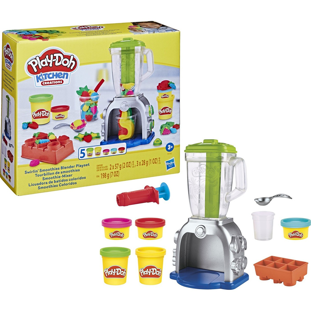 Hasbro Play-Doh Σετ Μπλέντερ Παιχνιδιού Swirlin Smoothies