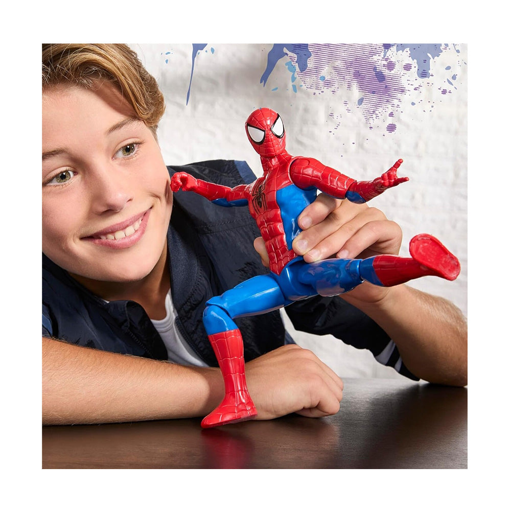 Hasbro Titan Series Φιγούρα Δράσης Red & Blue Classic Spider-Man 30 εκ