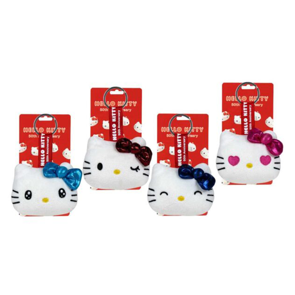 FAMOSASofties Hello Kitty Λούτρινο Μπρελόκ 10Χ8εκ 4 Χρώματαpapell.gr