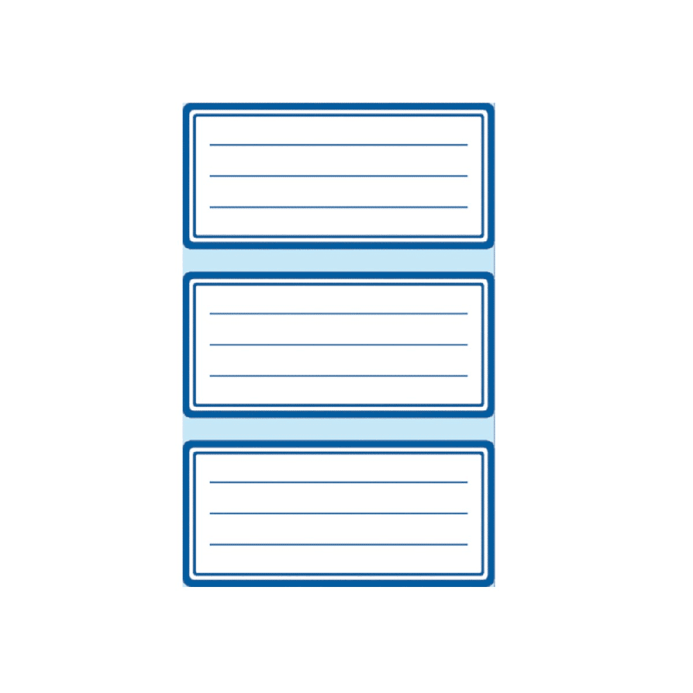 Herlitz Ετικετες Αυτοκολλητες Κλασσικες 3 Φυλλα