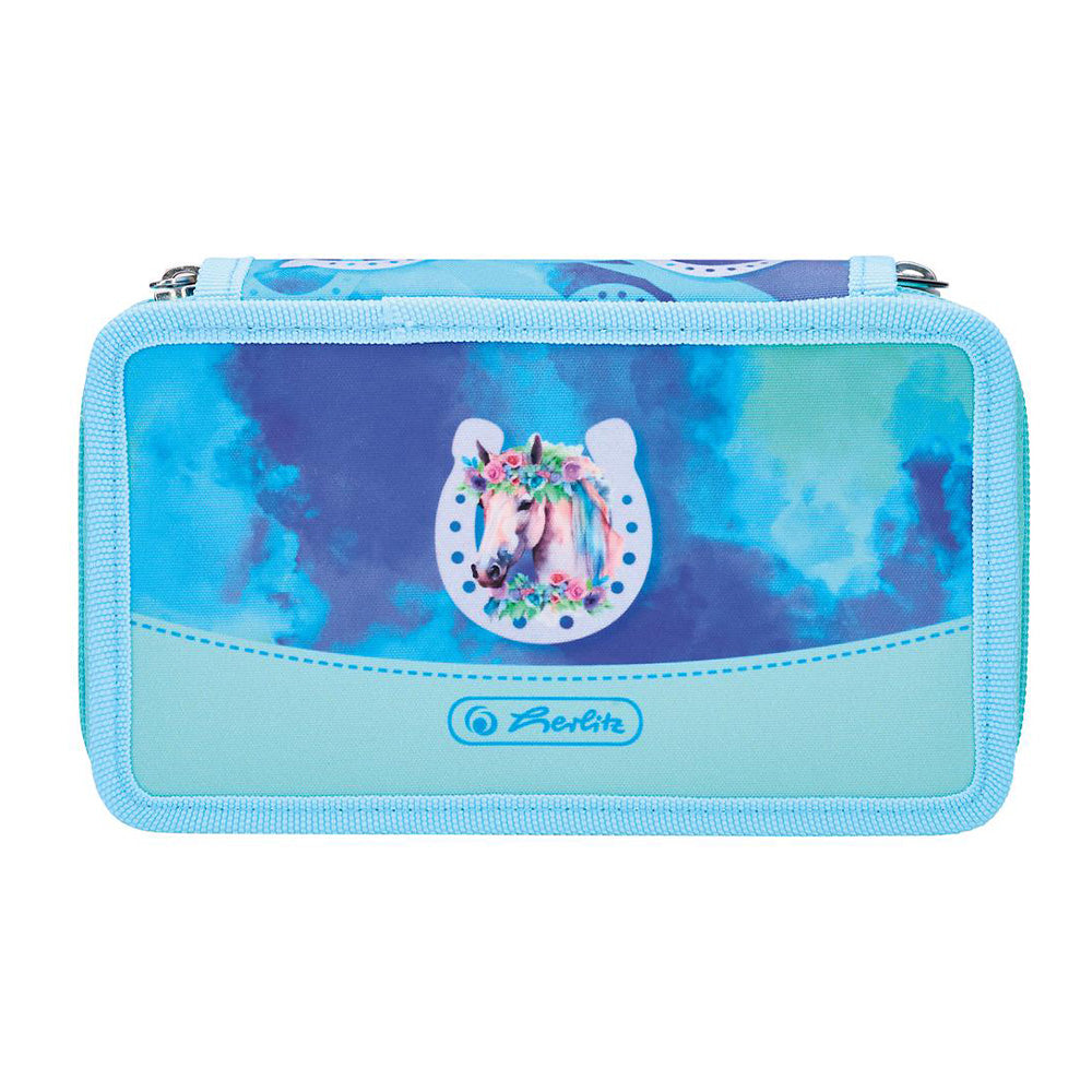 Herlitz Κασετίνα Διπλή Γεμάτη Lucky Horse 23 Tμχ