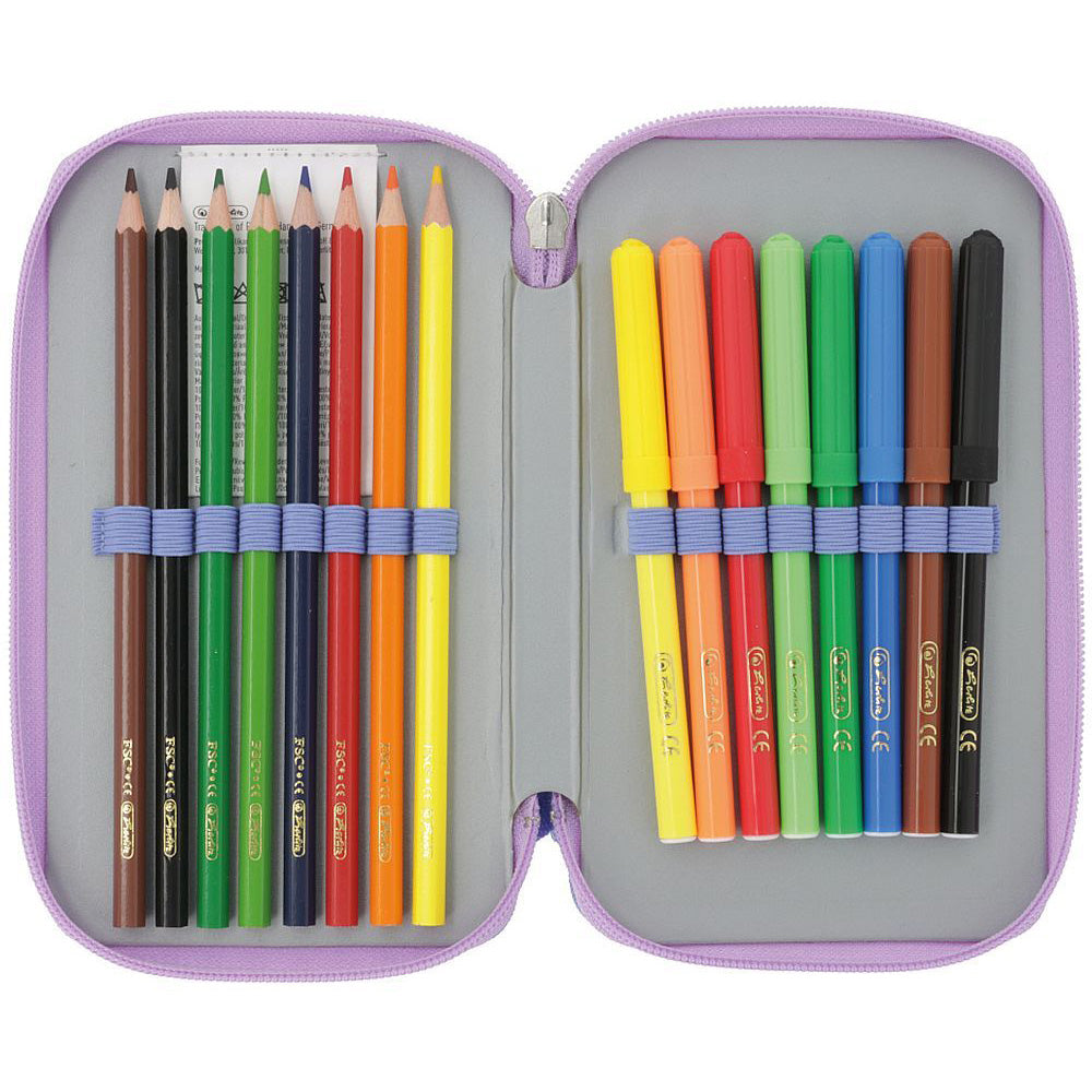 HerlitzHerlitz Κασετίνα Διπλή Γεμάτη Mystic Mermaid 23 τμχpapell.gr