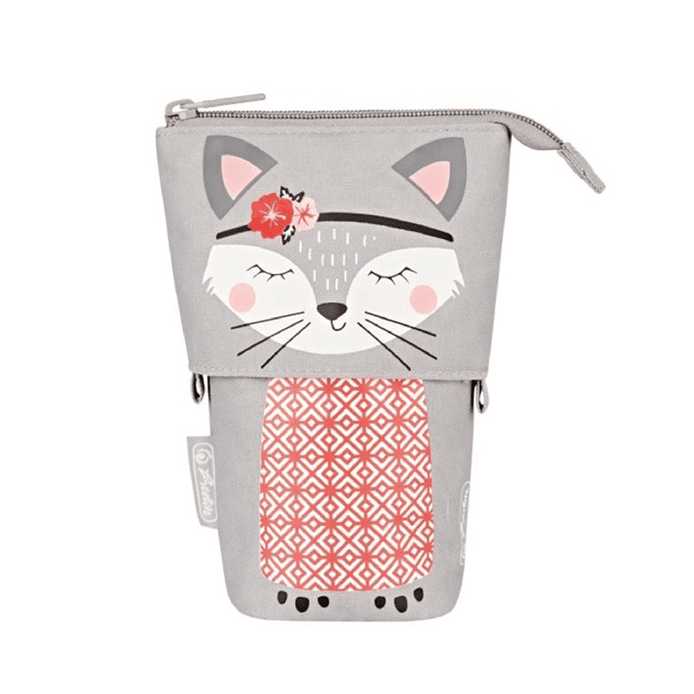 HerlitzHerlitz Κασετίνα & Μολυβοθήκη 2 Σε 1 Standing Kittypapell.gr