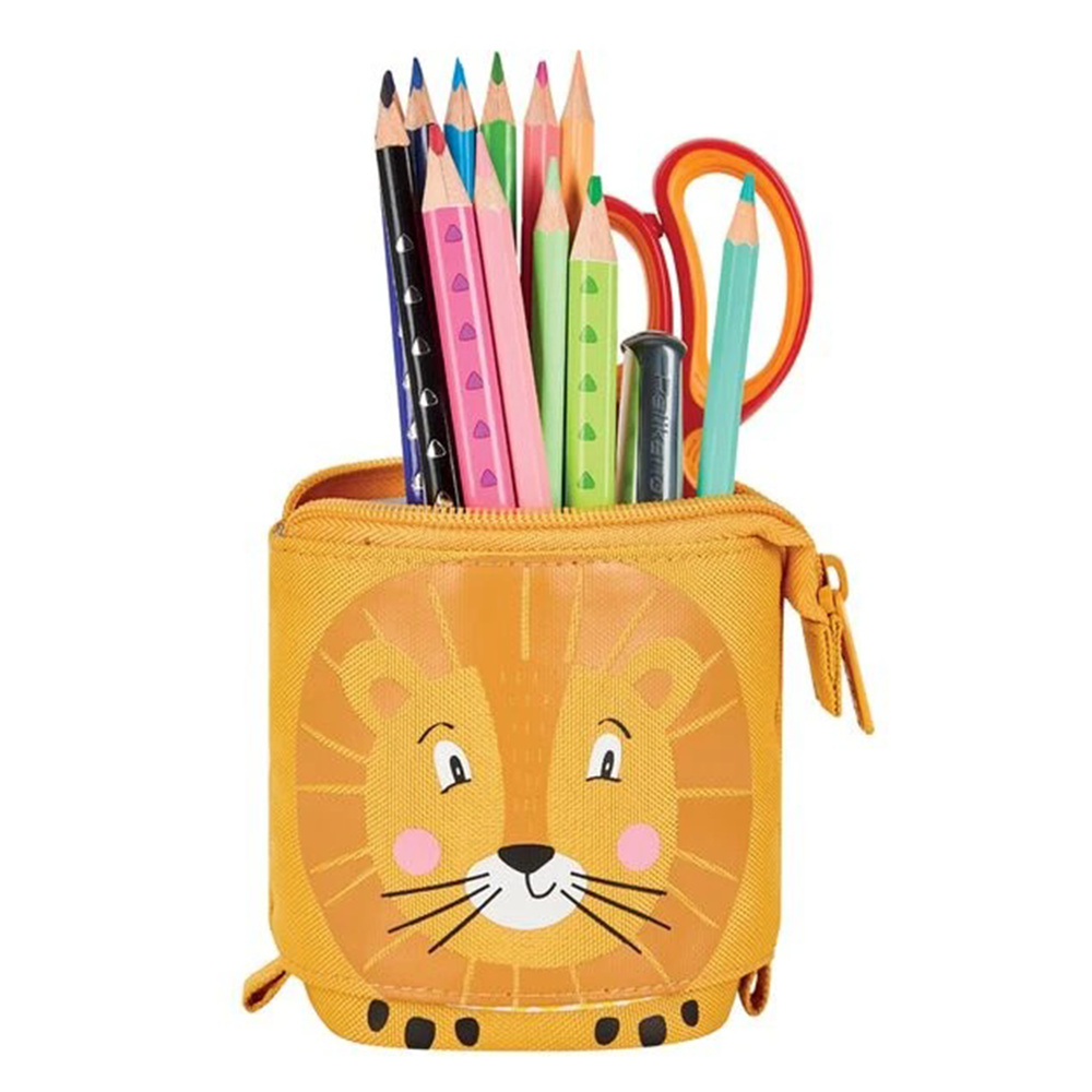 Herlitz Κασετίνα & Μολυβοθήκη 2 Σε 1 Lion