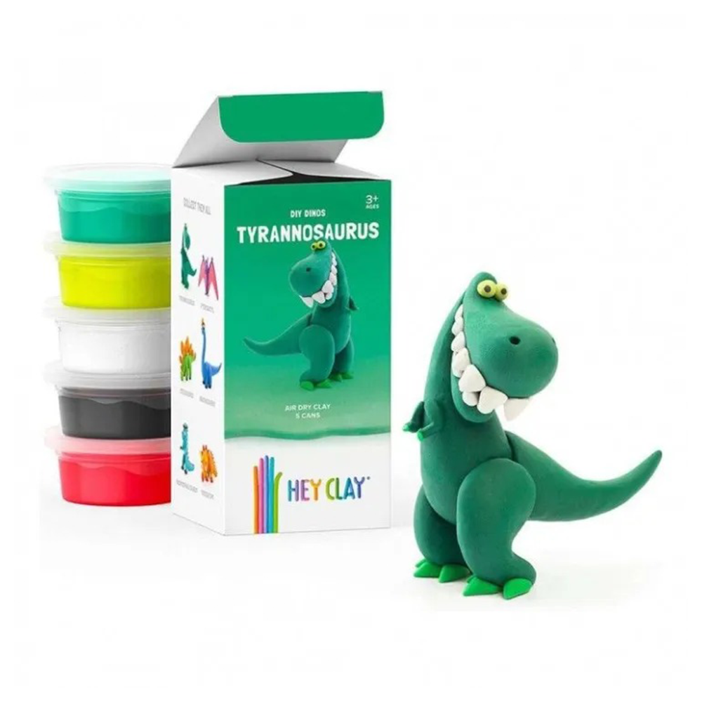 Hey ClayHey Clay Κατασκευές Από Πηλό Claymates Tyrannosauruspapell.gr