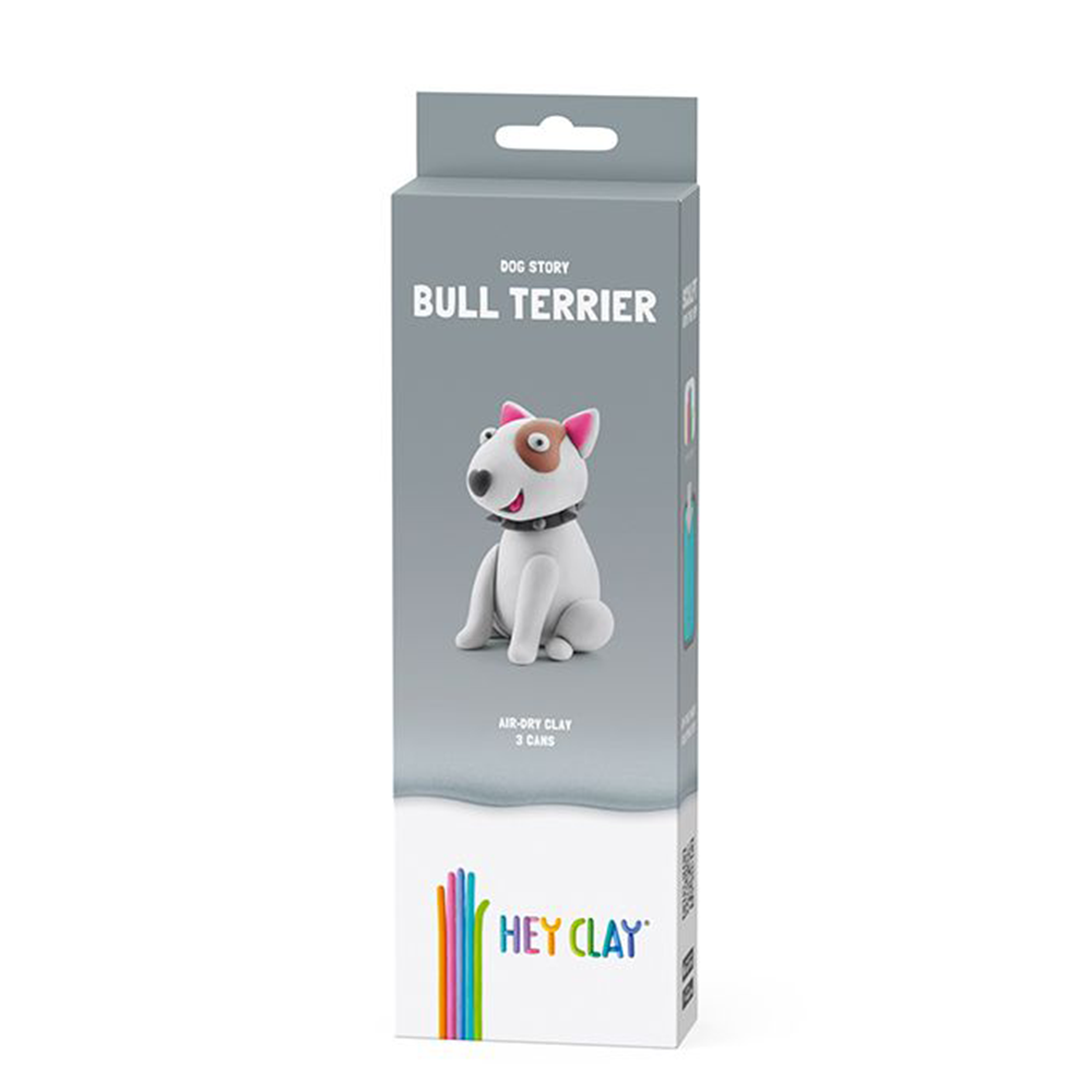 Hey Clay Κατασκευές Από Πηλό Bull Terrier