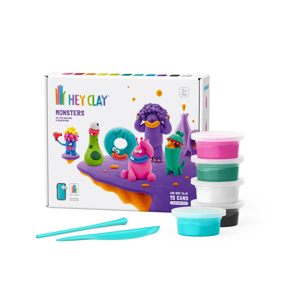 Hey ClayHey Clay Κατασκευές Από Πηλο Monsterspapell.gr