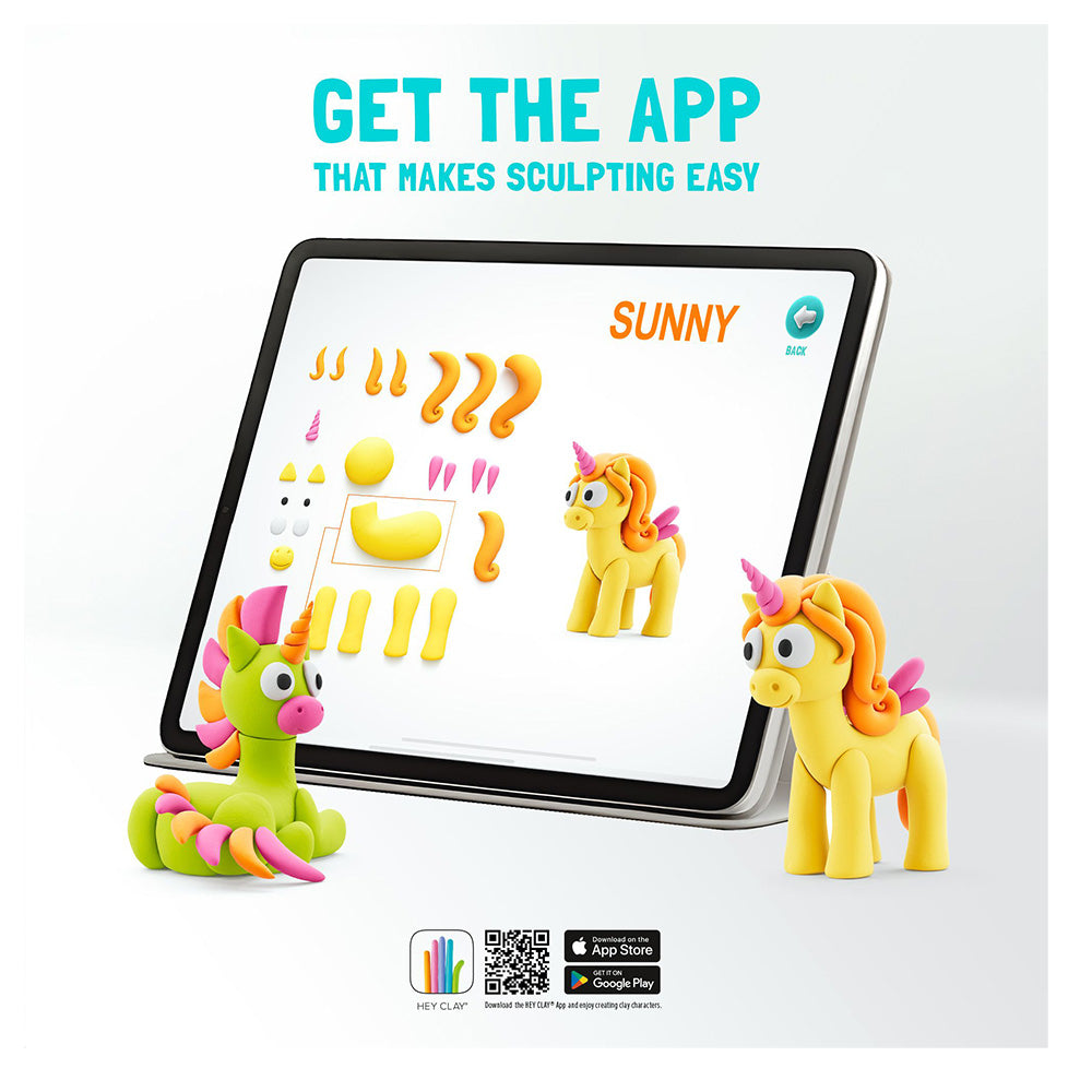 Hey ClayHey Clay Κατασκευές Από Πηλό Rainbow Unicornspapell.gr