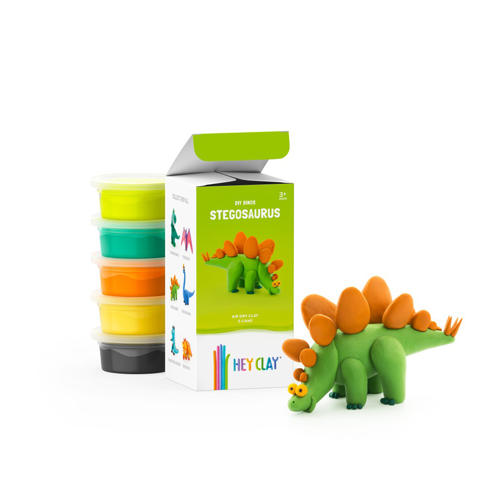Hey ClayHey Clay Κατασκευές Από Πηλό Stegosauruspapell.gr