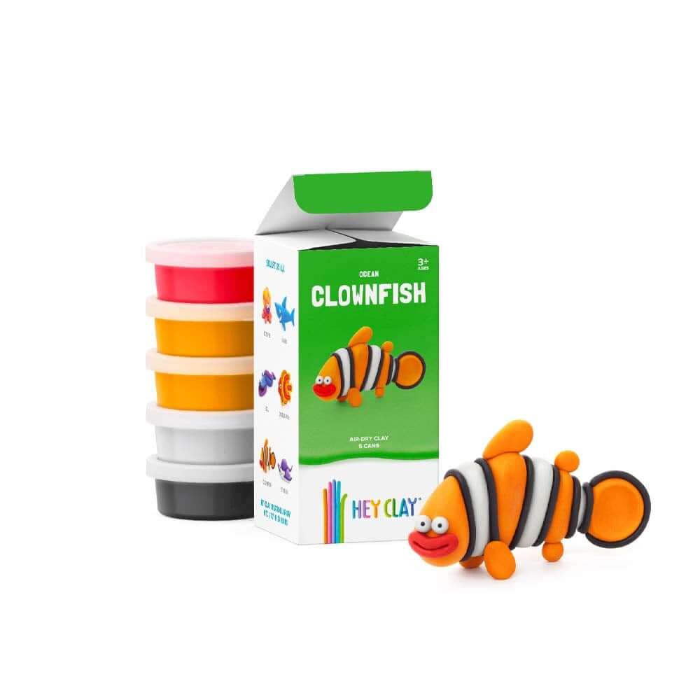 Hey ClayHey Clay Κατασκευές Από Πηλό Ocean Clownfishpapell.gr