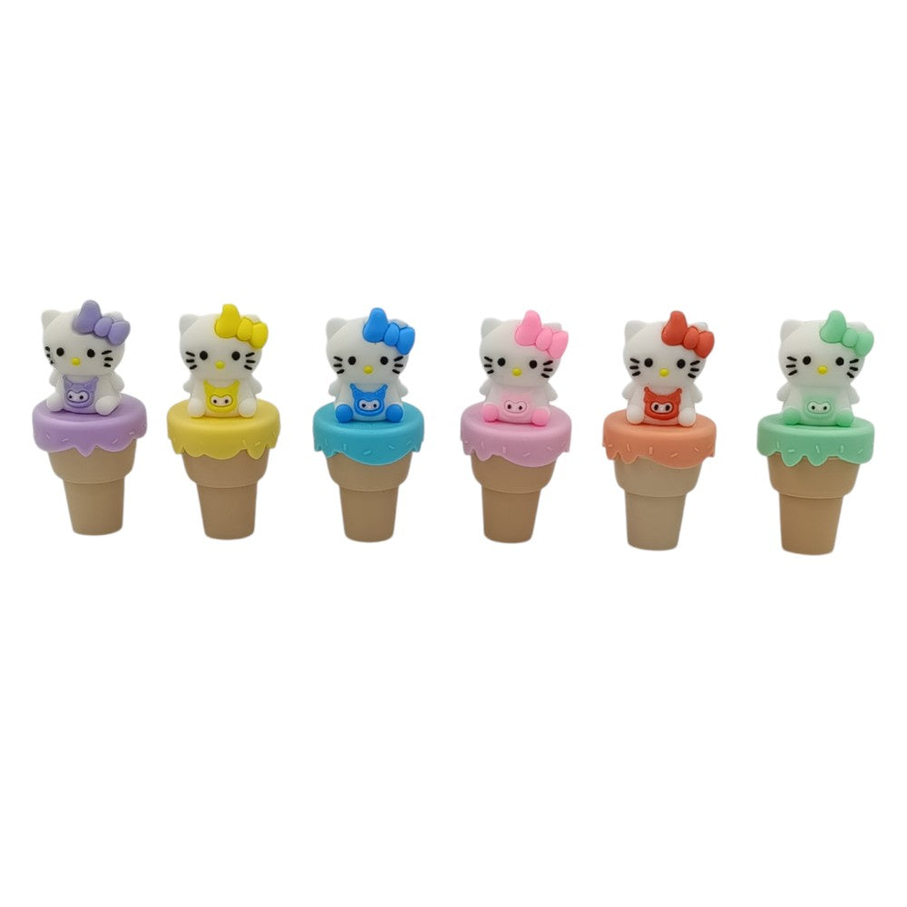 OEMΣετ Highlighters Hello Kitty Παγωτό 6 Χρώματα Σε Τσαντάκιpapell.gr