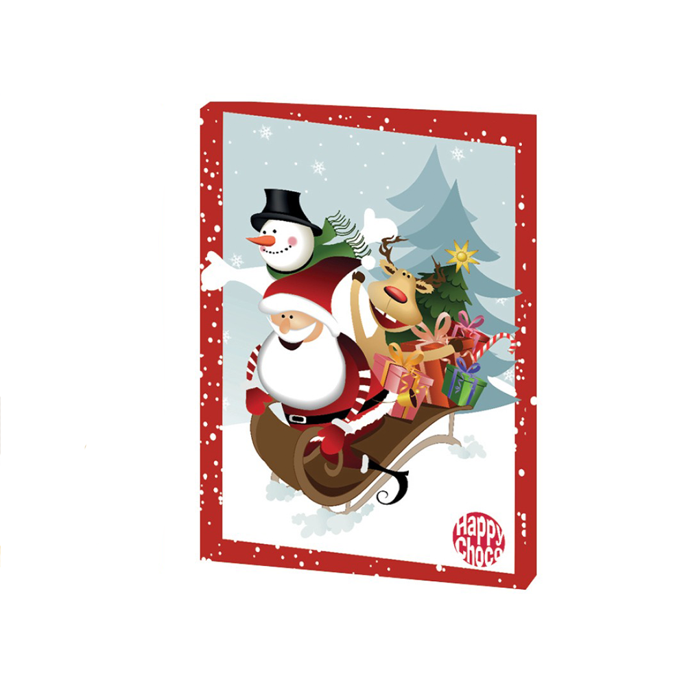 Chocoland Ημερολόγιο Σοκολατάκια Happy Choco 50 gr - 1 Τμχ