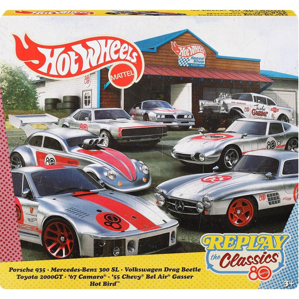 Hot Wheels Αυτοκινητάκια 80 Χρόνια  Σετ Των 7τμχHot Wheels Αυτοκινητάκια 80 Χρόνια  Σετ Των 7τμχ