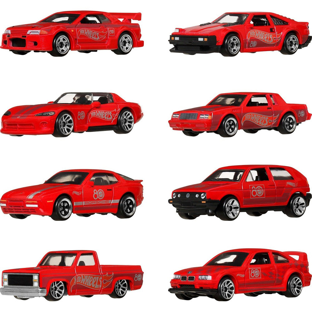 Hot Wheels Silver Series Σετ Mε 8 Die-Cast Αυτοκινητάκια Mattel 80 Χρόνια 1:64 Hot Wheels Silver Series Σετ Mε 8 Die-Cast Αυτοκινητάκια Mattel 80 Χρόνια 1:64 