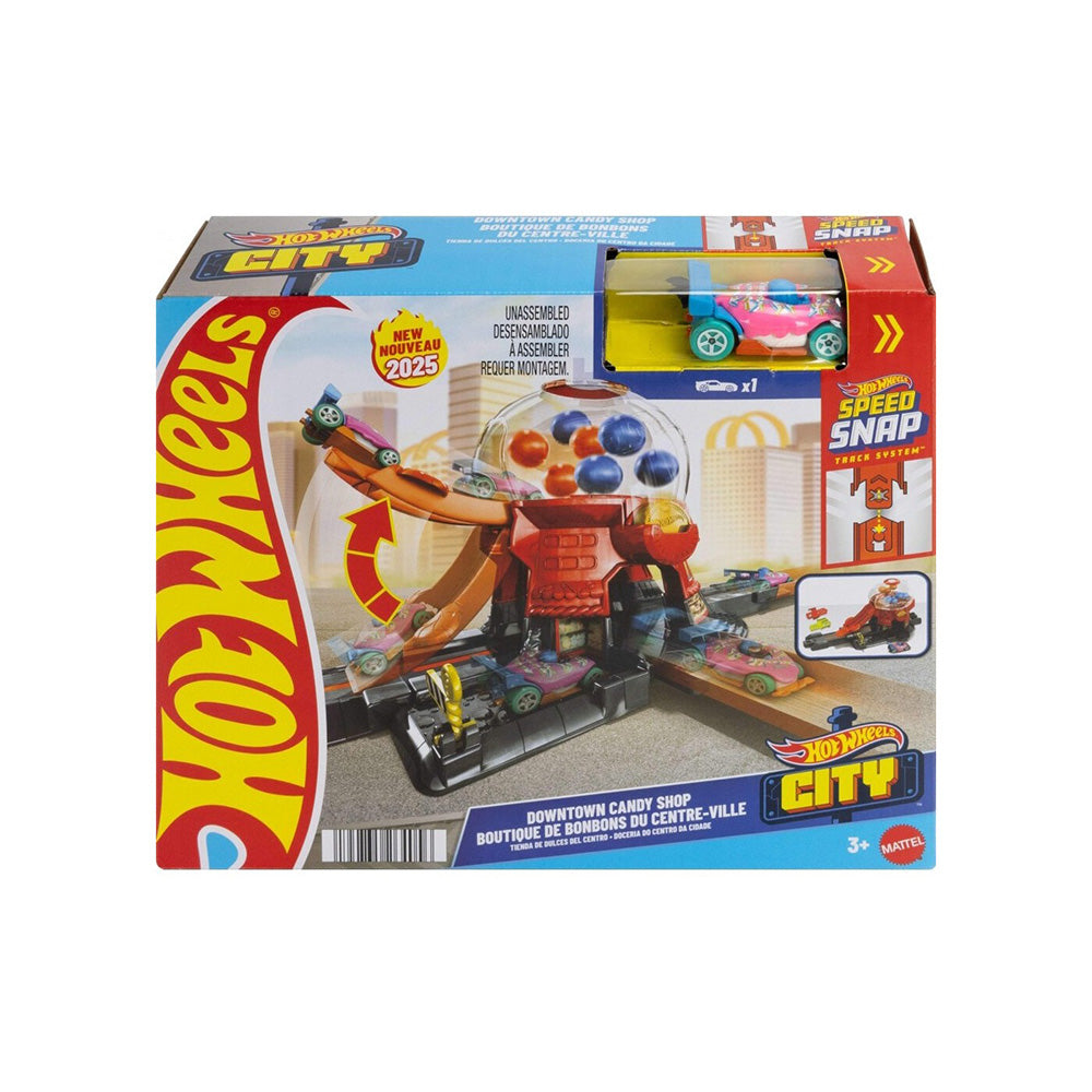 Hot Wheels Πίστες City Hw Candy Store City Όχημα Παιχνίδι 