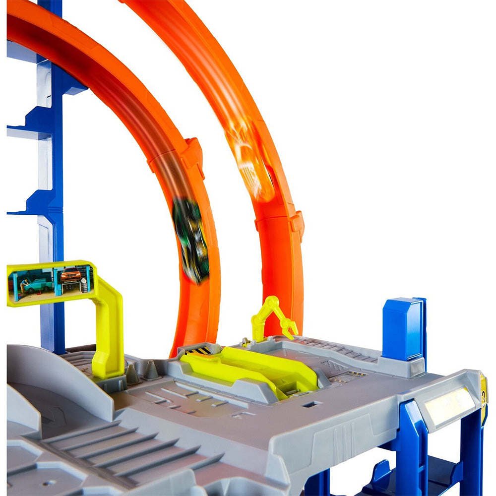 Hot Wheels City- Mega Γκαραζ Όχημα Παιχνίδι 