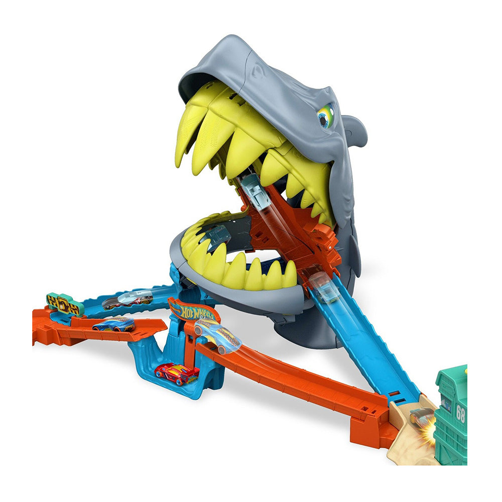 Hot Wheels City Shark Chomp Beach Πίστα